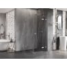 Mexen Lunar kabina prysznicowa uchylna prawa 100 x 100 cm, transparent, chrom - 834-100-100-01-00-P