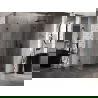 Mexen Lunar kabina prysznicowa uchylna prawa 85 x 70 cm, transparent, czarna - 834-085-070-70-00-P
