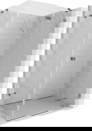 Mexen Lunar kabina prysznicowa uchylna prawa 100 x 70 cm, transparent, gun metal - 834-100-070-95-00-P