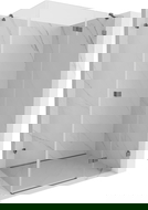 Mexen Lunar kabina prysznicowa uchylna prawa 95 x 80 cm, transparent, gun metal - 834-095-080-95-00-P