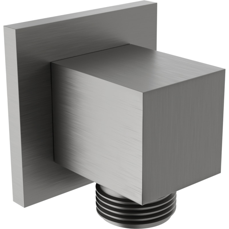 Mexen Cube przyłącze kątowe, gun gray szczotkowany - 79340-66