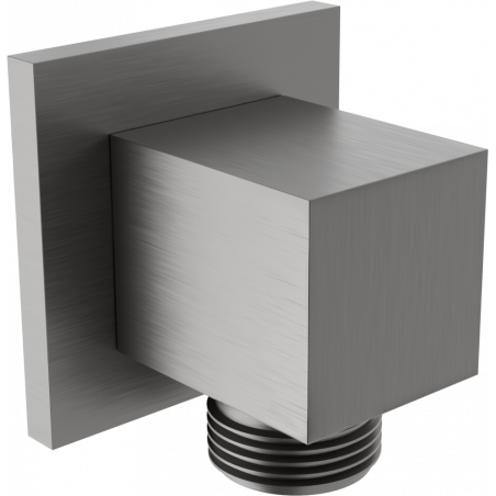 Mexen Cube przyłącze kątowe, gun gray szczotkowany - 79340-66