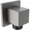 Mexen Cube przyłącze kątowe, gun gray szczotkowany - 79340-66