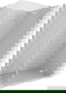 Mexen Lunar kabina prysznicowa uchylna prawa 95 x 70 cm, transparent, nikiel szczotkowany - 834-095-070-97-00-P