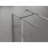 Mexen Lunar T kabina prysznicowa uchylna lewa 120 x 70 cm, transparent, chrom - 834T-120-070-01-00-L