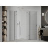 Mexen Roma Duo kabina prysznicowa uchylna 90 x 90 cm, transparent, chrom - 854-090-090-02-00