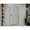 Mexen Roma Duo kabina prysznicowa uchylna 90 x 90 cm, transparent, chrom - 854-090-090-02-00