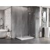 Mexen Lunar T kabina prysznicowa uchylna prawa 120 x 80 cm, transparent, chrom - 834T-120-080-01-00-P