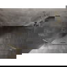 Mexen Lunar kabina prysznicowa uchylna lewa 90 x 70 cm, transparent, złota szczotkowana - 834-090-070-55-00-L