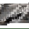 Mexen Lunar T kabina prysznicowa uchylna lewa 120 x 110 cm, transparent, gun metal - 834T-120-110-95-00-L