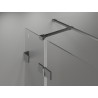 Mexen Lunar T kabina prysznicowa uchylna lewa 130 x 120 cm, transparent, gun metal - 834T-130-120-95-00-L