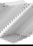 Mexen Lunar kabina prysznicowa uchylna lewa 100 x 70 cm, transparent, różowe złoto - 834-100-070-60-00-L