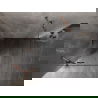 Mexen Lunar kabina prysznicowa uchylna lewa 100 x 100 cm, transparent, różowe złoto - 834-100-100-60-00-L