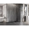 Mexen Lunar T kabina prysznicowa uchylna prawa 120 x 120 cm, transparent, chrom - 834T-120-120-01-00-P