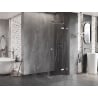 Mexen Lunar T kabina prysznicowa uchylna prawa 120 x 120 cm, transparent, chrom - 834T-120-120-01-00-P