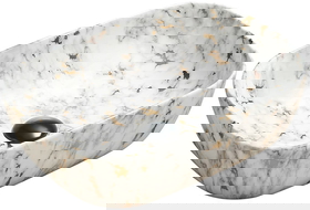 Mexen Rita umywalka nablatowa 45 x 32 cm, biała kamień - 21084595