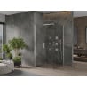 Mexen Omega kabina prysznicowa rozsuwana 100 x 100 cm, transparent, chrom - 825-100-100-01-00