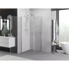Mexen Exo-B kabina prysznicowa uchylna 95 x 95 cm, transparent, chrom - 817-095-095-01-00