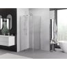 Mexen Exo kabina prysznicowa rozsuwana 95 x 95 cm, transparent, chrom - 8151-095-095-01-00