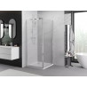 Mexen Exo-S kabina prysznicowa rozsuwana 95 x 95 cm, transparent, chrom - 8151-095-095-01-00