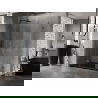 Mexen Lunar kabina prysznicowa uchylna lewa 85 x 80 cm, transparent, gun metal - 834-085-080-95-00-L