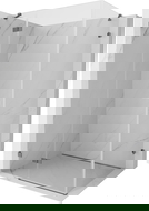 Mexen Lunar kabina prysznicowa uchylna lewa 95 x 80 cm, transparent, gun metal - 834-095-080-95-00-L