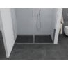 Mexen Pretoria Duo drzwi prysznicowe uchylne 140 cm, transparent, chrom - 852-140-000-02-00