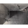 Mexen Lunar kabina prysznicowa uchylna lewa 90 x 90 cm, transparent, gun metal - 834-090-090-95-00-L