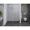 Mexen Pretoria Duo drzwi prysznicowe uchylne 160 cm, transparent, chrom - 852-160-000-02-00