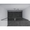 Mexen Pretoria Duo drzwi prysznicowe uchylne 160 cm, transparent, chrom - 852-160-000-02-00