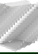 Mexen Lunar kabina prysznicowa uchylna lewa 100 x 70 cm, transparent, nikiel szczotkowany - 834-100-070-97-00-L