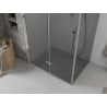 Mexen Lima kabina prysznicowa składana 90 x 80 cm, grafit, chrom - 856-090-080-01-40
