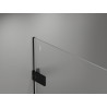 Mexen Lunar-F Duo kabina prysznicowa składana 85 x 70 cm, transparent, czarna - 836-085L-070P-70-00