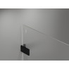Mexen Lunar-F Duo kabina prysznicowa składana 85 x 70 cm, transparent, czarna - 836-085L-070P-70-00