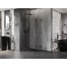 Mexen Lunar-F Duo kabina prysznicowa składana 80 x 80 cm, transparent, gun metal - 836-080L-080P-95-00