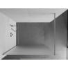Mexen Kioto ścianka prysznicowa Walk-in 90 x 200 cm, szron 8 mm, chrom - 800-090-101-01-30