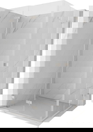 Mexen Lunar-F Duo kabina prysznicowa składana 90 x 80 cm, transparent, nikiel szczotkowany - 836-090L-080P-97-00