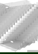 Mexen Lunar-F kabina prysznicowa składana lewa 90 x 80 cm, transparent, biała - 836-090-080-20-00-L