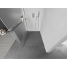 Mexen Kioto+ ścianka prysznicowa z półką Walk-in 80 x 200 cm, szron, chrom - 800-080-121-01-30