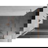 Mexen Kioto ścianka prysznicowa Walk-in 120 x 200 cm, transparent/szron 8 mm, różowe złoto - 800-120-101-60-35