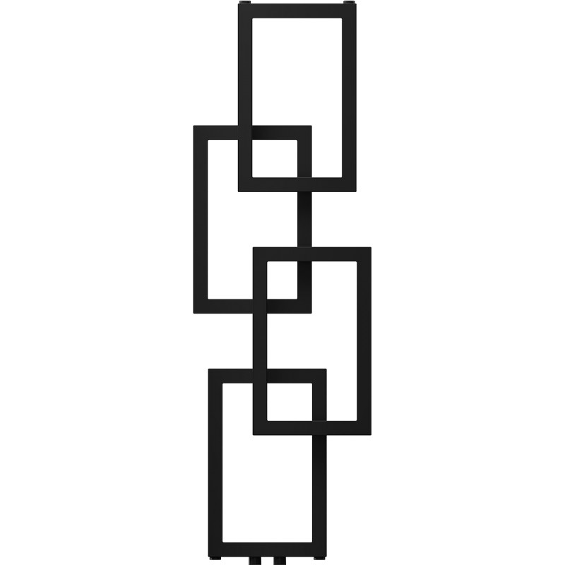 Mexen Grid grzejnik łazienkowy dekoracyjny 1115 x 360 mm, 279 W, czarny - W215-1115-360-00-70