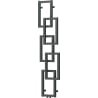 Mexen Grid grzejnik łazienkowy dekoracyjny 1360 x 390 mm, 349 W, antracyt - W215-1360-390-00-66