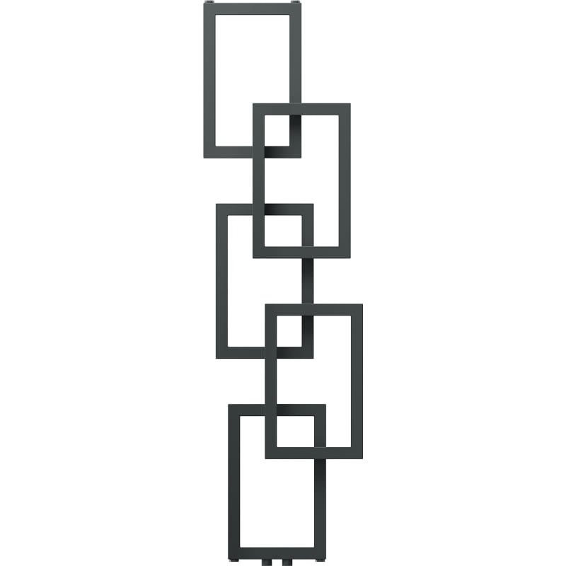 Mexen Grid grzejnik łazienkowy dekoracyjny 1360 x 390 mm, 349 W, antracyt - W215-1360-390-00-66