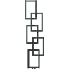 Mexen Grid grzejnik łazienkowy dekoracyjny 1360 x 390 mm, 349 W, antracyt - W215-1360-390-00-66