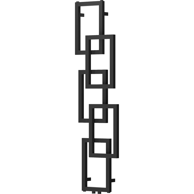 Mexen Grid grzejnik łazienkowy dekoracyjny 1360 x 390 mm, 349 W, czarny - W215-1360-390-00-70