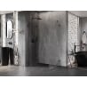 Mexen Lunar-F kabina prysznicowa składana lewa 85 x 70 cm, transparent, gun metal - 836-085-070-95-00-L
