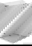 Mexen Lunar-F kabina prysznicowa składana lewa 100 x 70 cm, transparent, gun metal - 836-100-070-95-00-L