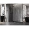 Mexen Lunar-F kabina prysznicowa składana lewa 90 x 90 cm, transparent, gun metal - 836-090-090-95-00-L