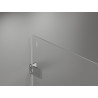 Mexen Lunar-F Duo kabina prysznicowa składana 95 x 75 cm, transparent, chrom - 836-095L-075P-01-00
