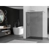 Mexen Kioto ścianka prysznicowa Walk-in 110 x 200 cm, grafit 8 mm, chrom - 800-110-101-01-40